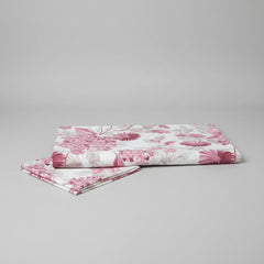 PINK MEADOW ELEGANCE ( 3 PC BED SHEET )