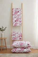 PINK MEADOW ELEGANCE ( 3 PC BED SHEET )