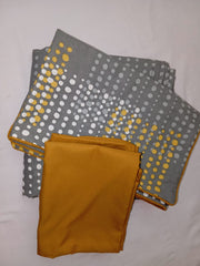 Polkadot Grey Bedsheet Set