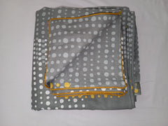 Polkadot Grey Bedsheet Set