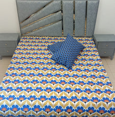 Blossom Radiance Cotton Bedsheet