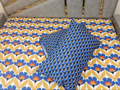 Blossom Radiance Cotton Bedsheet