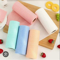 Fabric Kitchen Tissue Roll Washable and Reusable - Wee Dainty