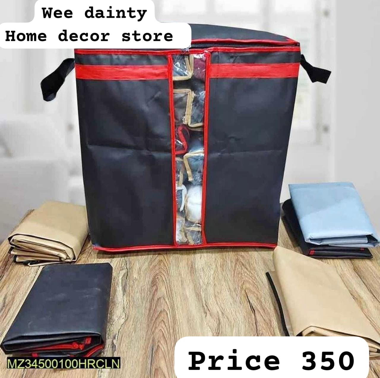 Multipurpose Storage Bag & Organiser for Clothes and Blankets - Wee Dainty
