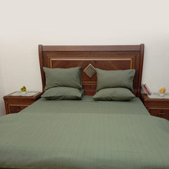 Olive Green Bed Sheet