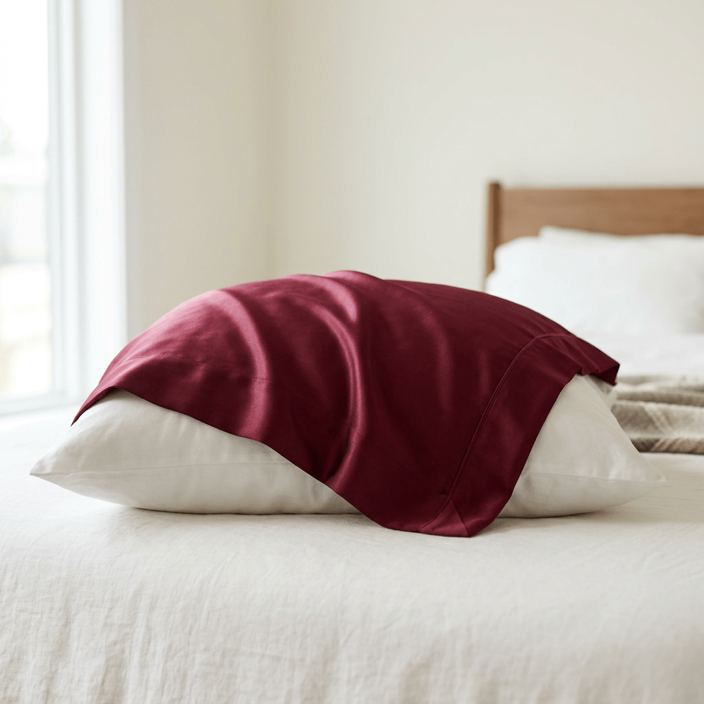 PLAIN SILK PILLOW COVER - Wee Dainty