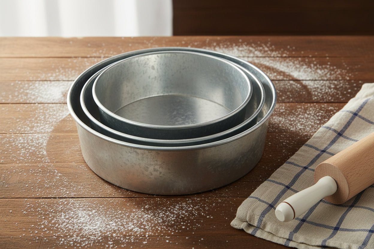 Round Cake Pan (Set of 3) - Wee Dainty