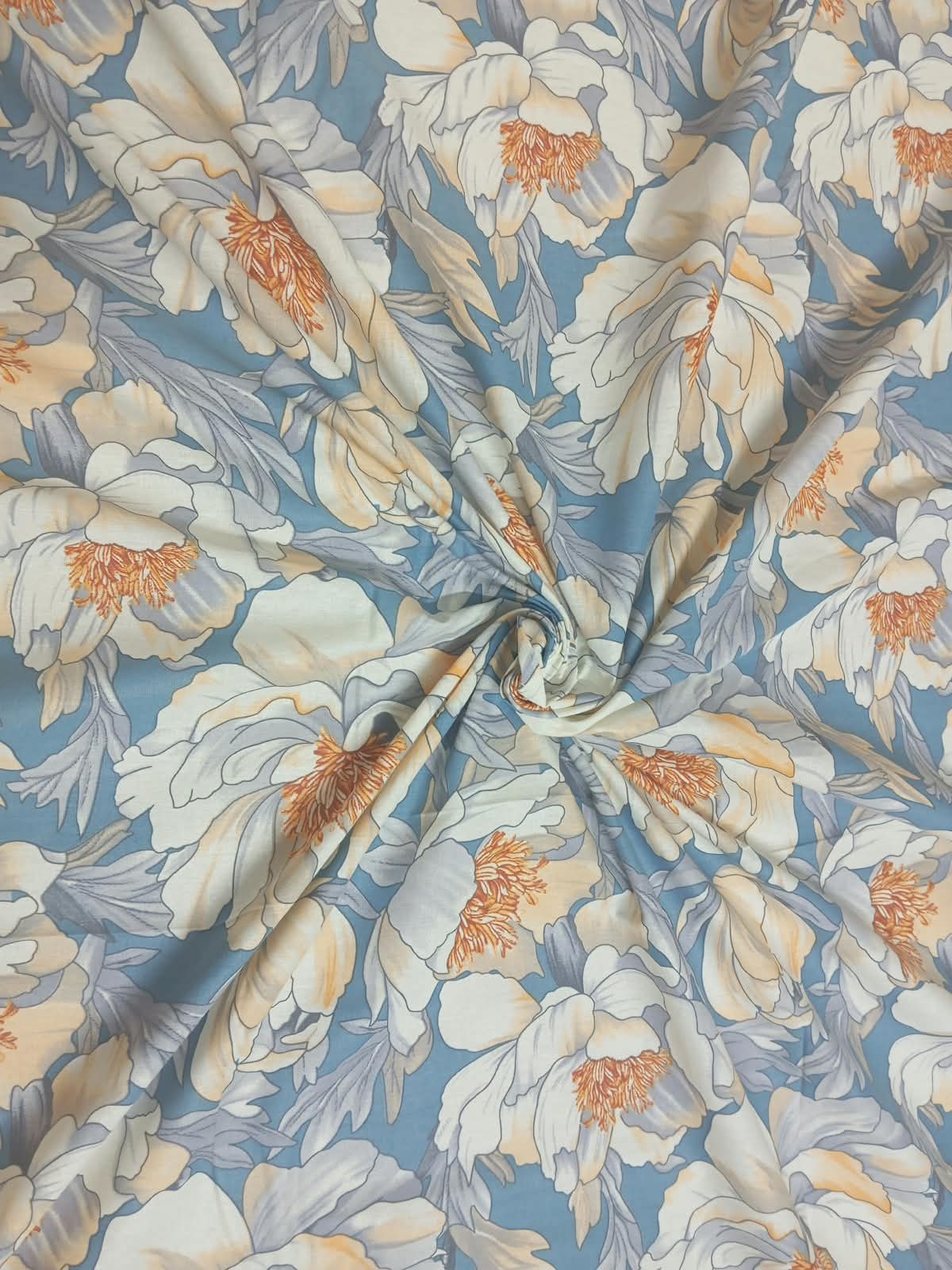 ANTIQUE GARDEN ( 3 PC BEDSHEET )