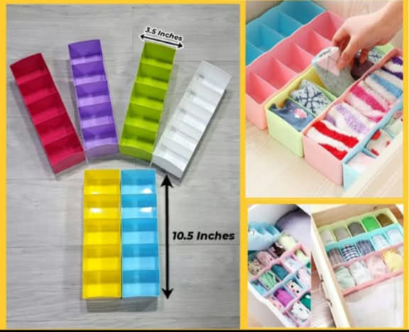 PLASTIC DRAWER ORGANIZERS