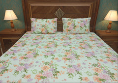 MINT LAVENDER  HARMONY ( 3 PC BEDSHEET)
