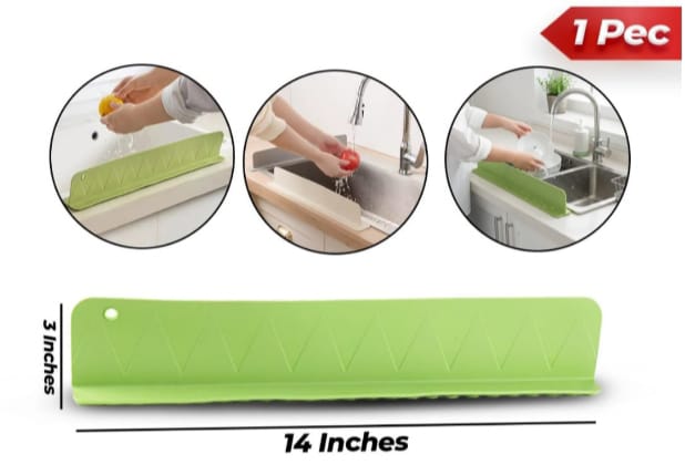 SILICONE SINK SPLASH GUARD