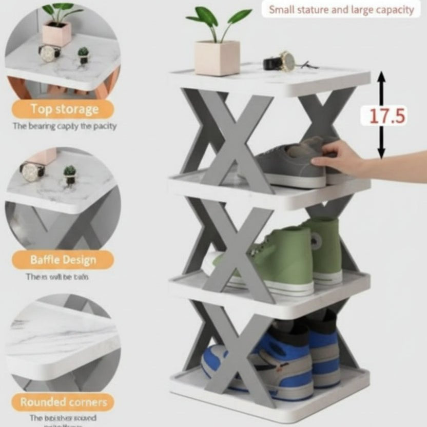4 LAYER SHOES RACK - Wee Dainty