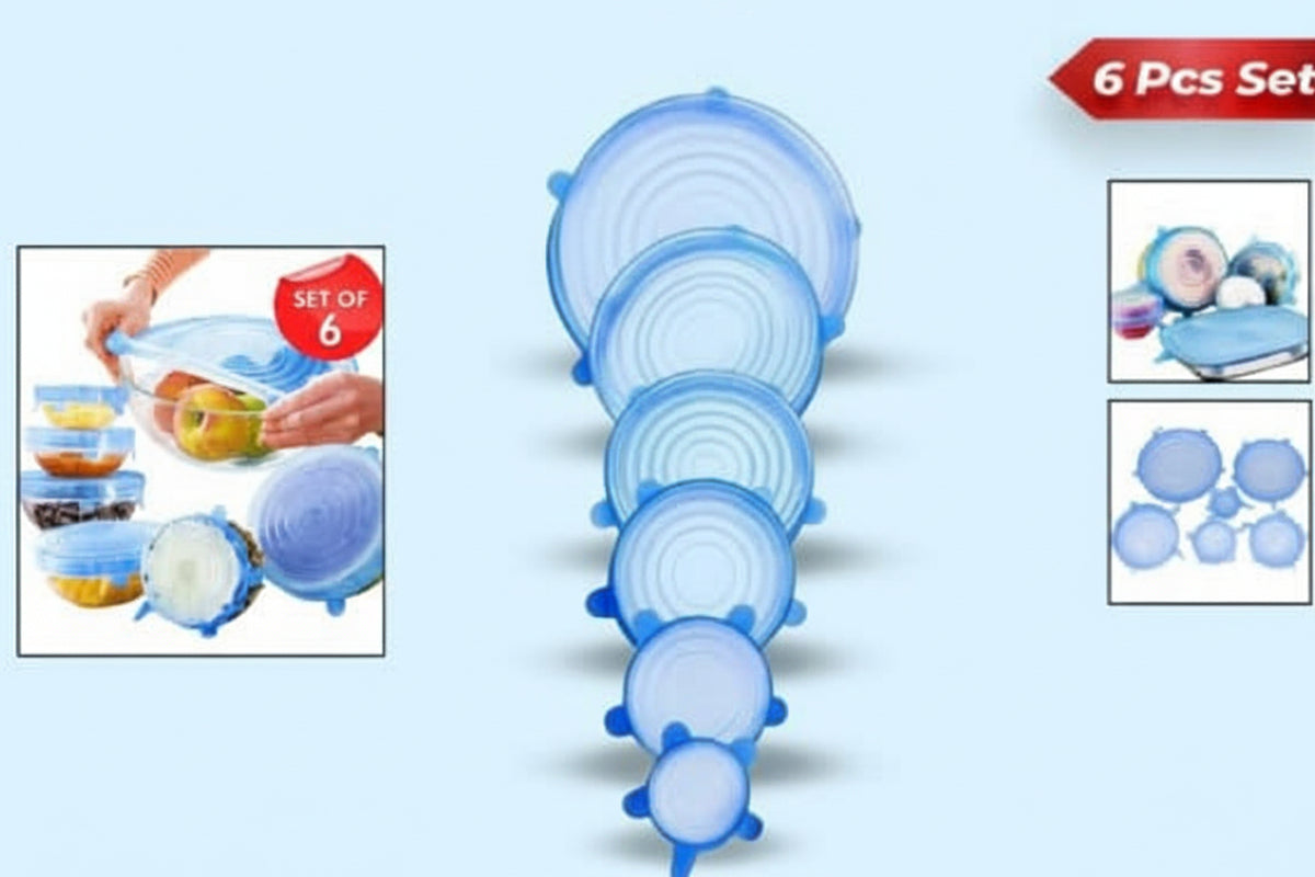 CILICON LID ( 6 PC SET )