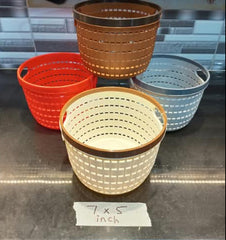 STYLISH ROUND BASKET