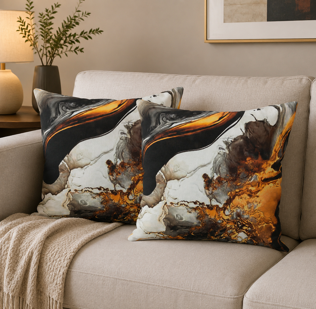 LIQUID LUXURY CUSHION CPOVER (PACK OF 6 COVER )