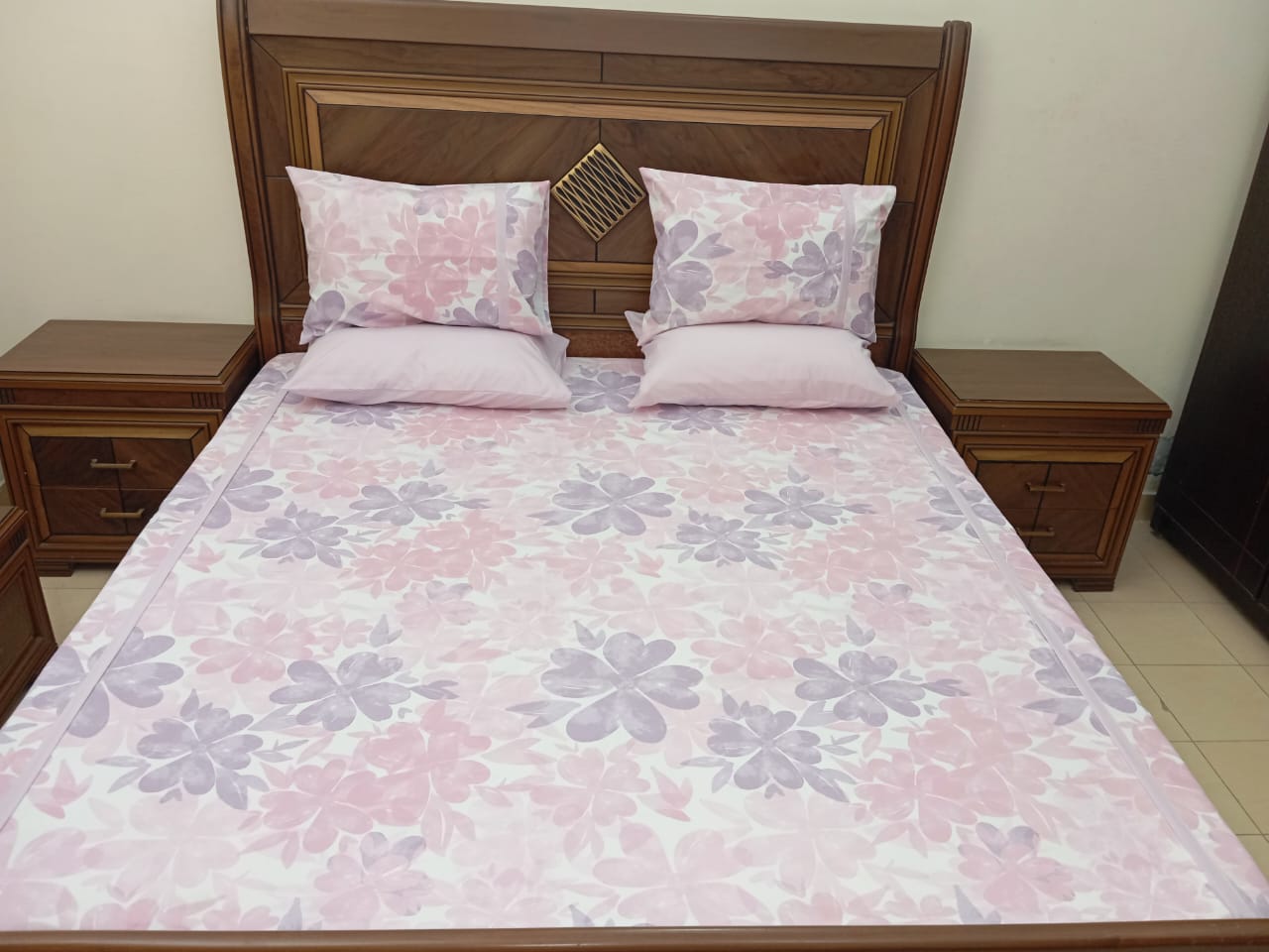 Floral print Bedsheet