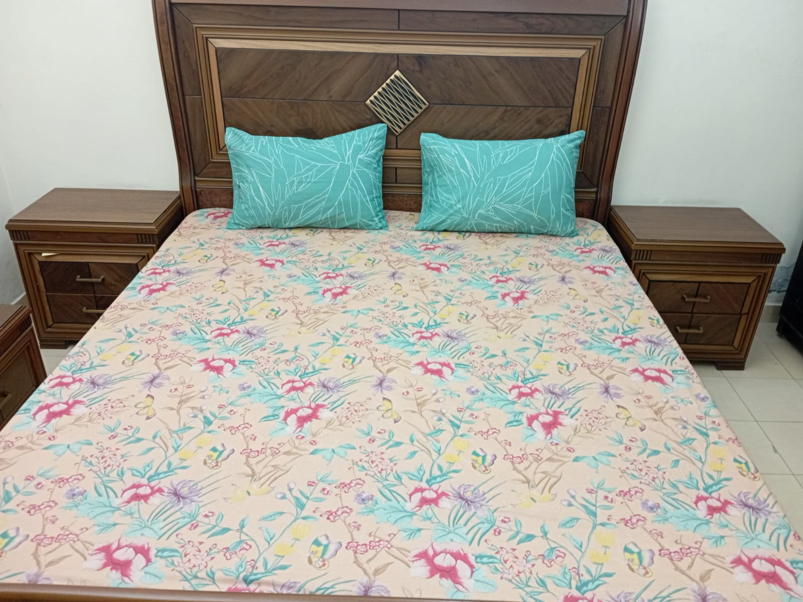 Pastel Garden Bedsheet Set