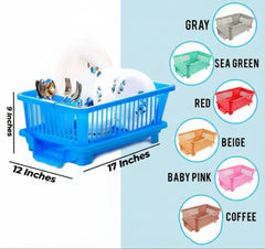 KITCHEN SINK DISH RACK  ( DISH DRAINING RACK )