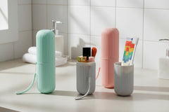 TOOTH BRUSH AND PASTE HOLDER ( TRAVELING KIT )