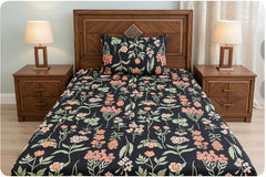 CORAL MOSS ELEGSNCE (2 PC BEDSHEET )
