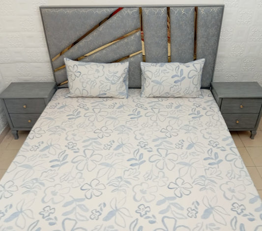 Abstract Bloom Bedsheet - Wee Dainty