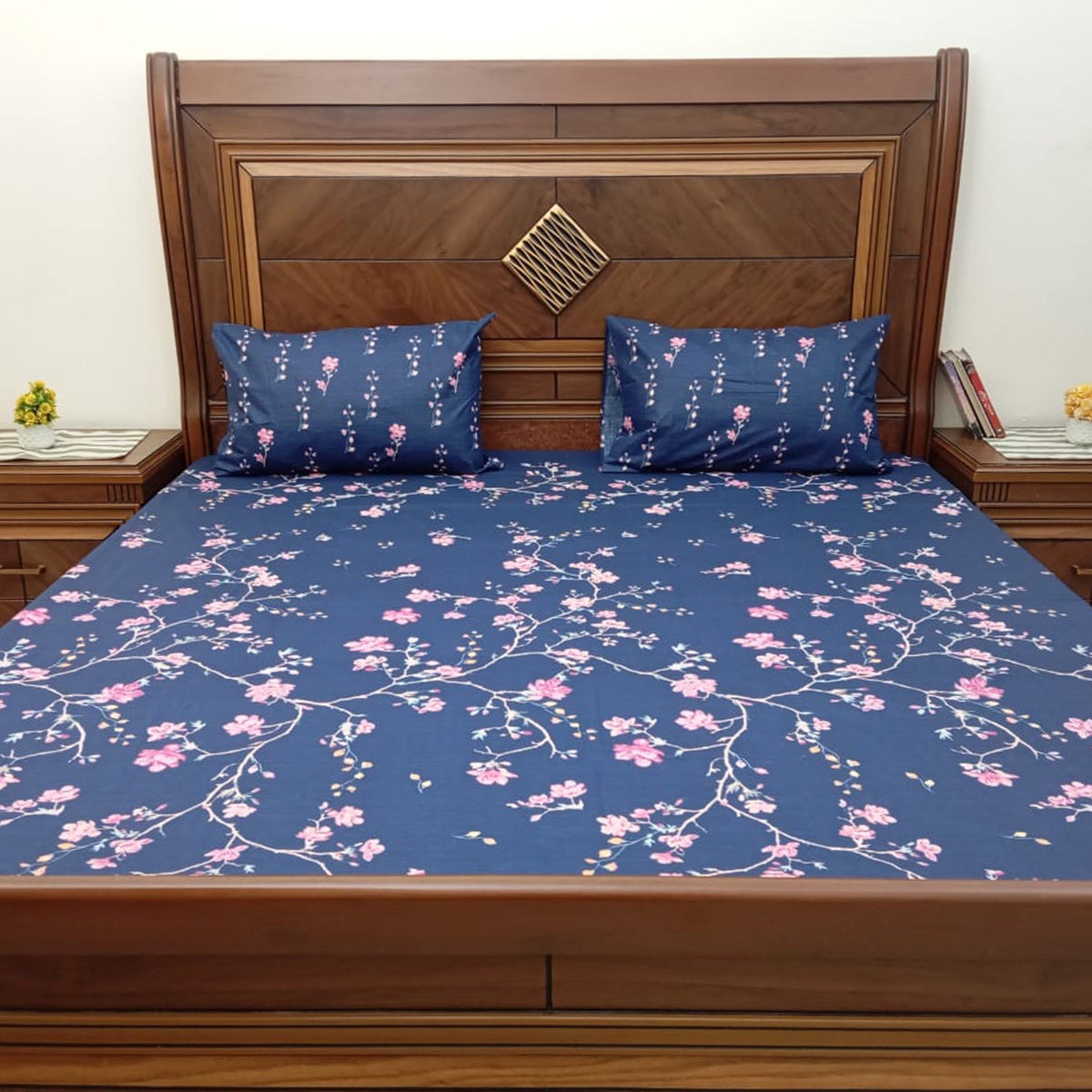 Blue Bed Sheet - Wee Dainty