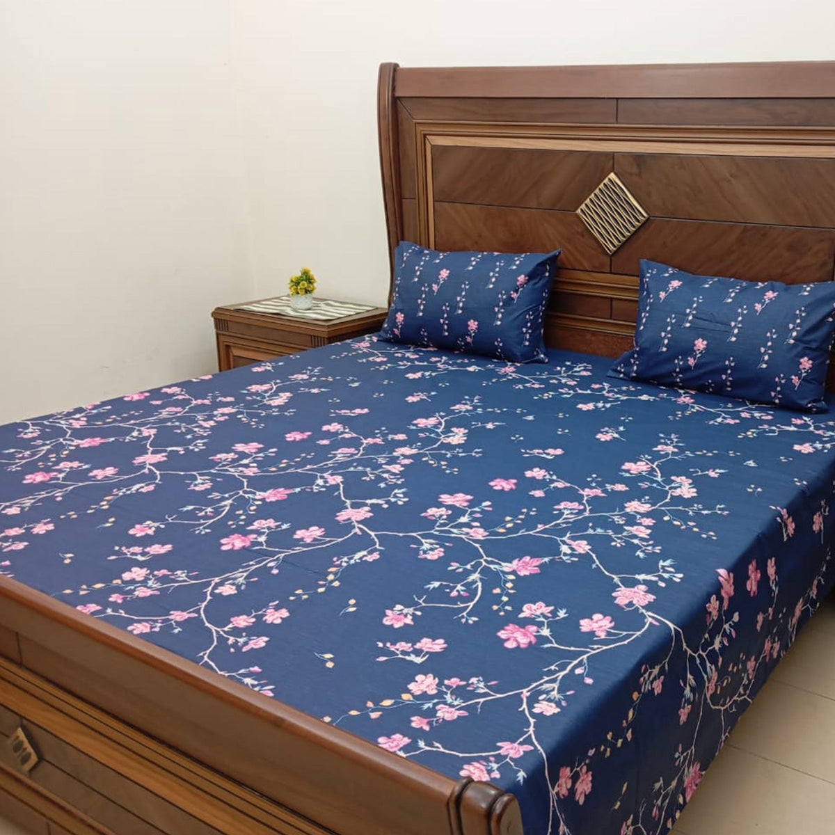Blue Bed Sheet - Wee Dainty