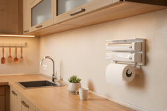TRIPPLE PAPER  KITCHEN DISPENSER  (3 IN 1 DISPENSER )