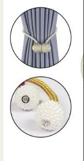 CURTAIN MAGNETIC TIE ( PACK OF 2) - Wee Dainty