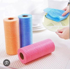 Fabric Kitchen Tissue Roll Washable and Reusable - Wee Dainty