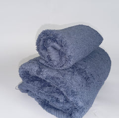 grey 2 pc bath towel set