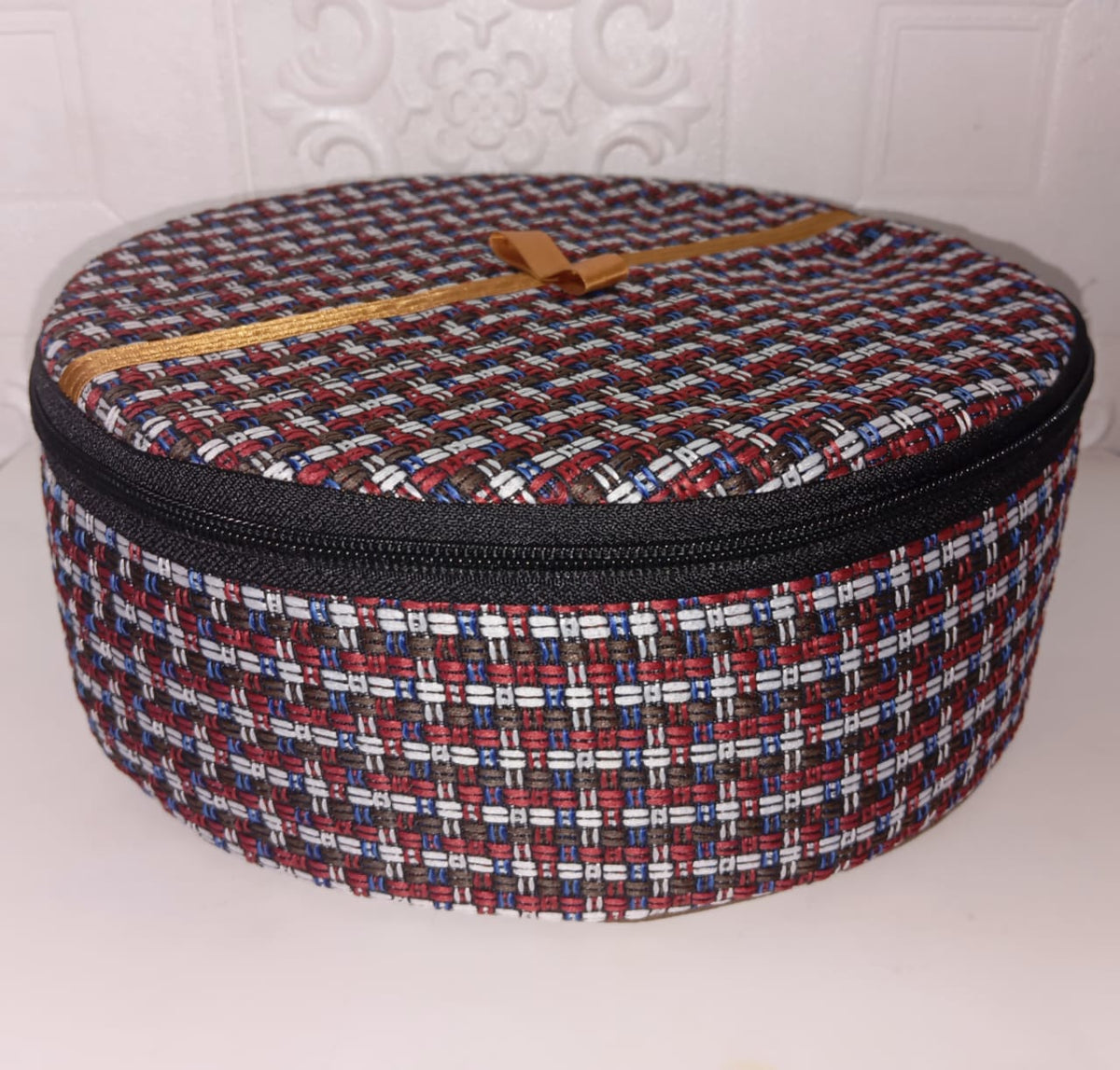 Jute Fabric Bread Hot Pot with zip - Wee Dainty