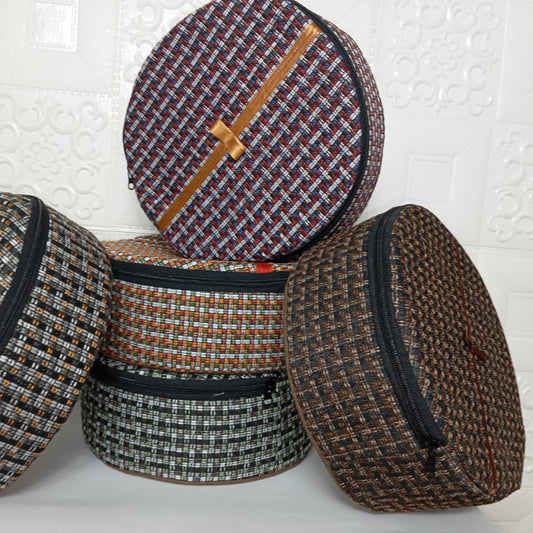 Jute Fabric Bread Hot Pot with zip - Wee Dainty