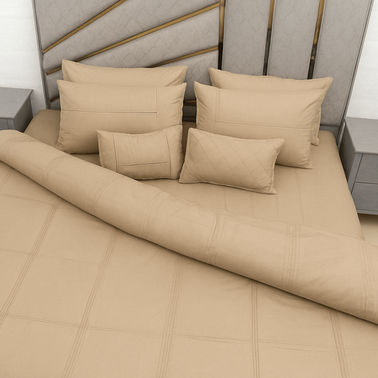 Luxury box pleated 8 pc duvet set - Wee Dainty