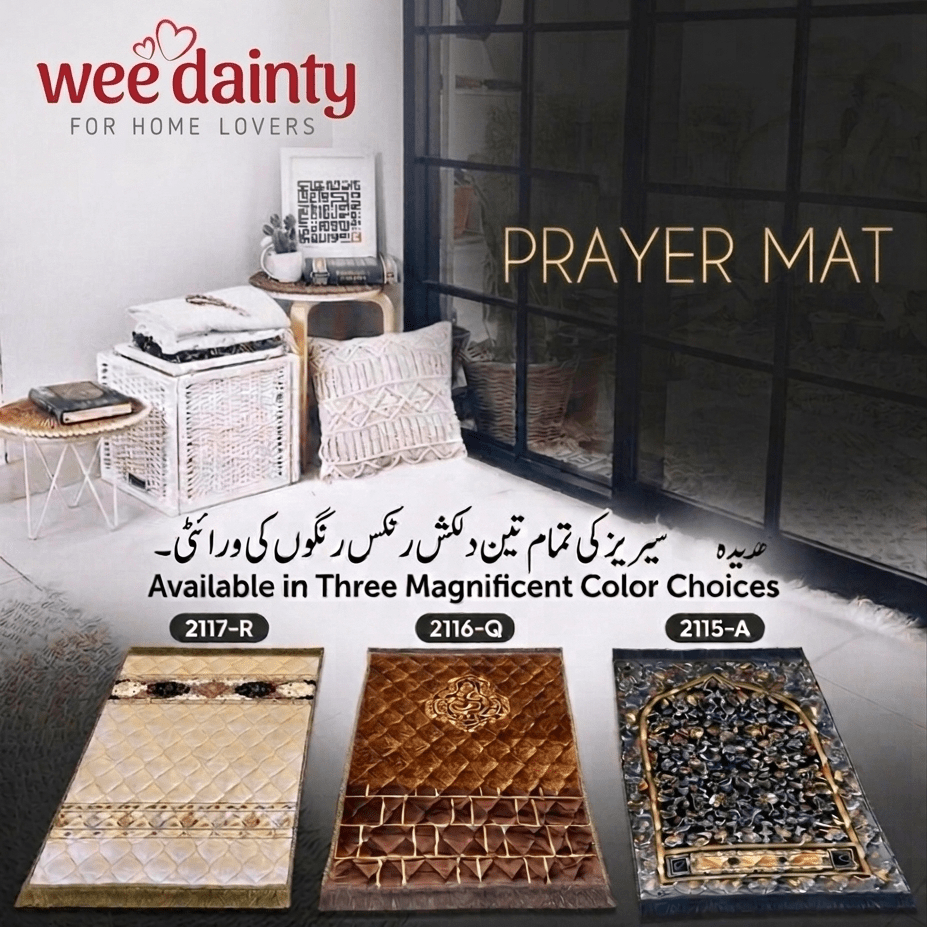 Luxury Velvet prayer mats - Wee Dainty