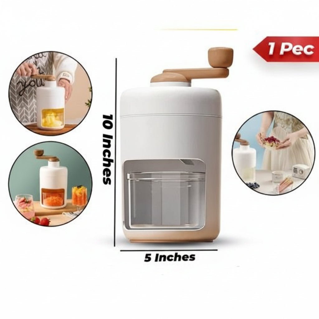 MANUAL ICE CRUSHER( GOLA MAKER) - Wee Dainty