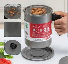 OIL STRINER POT ( 1 .4 liter) - Wee Dainty