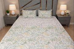 Pastel Meadow 3 PC Bedsheet - Wee Dainty