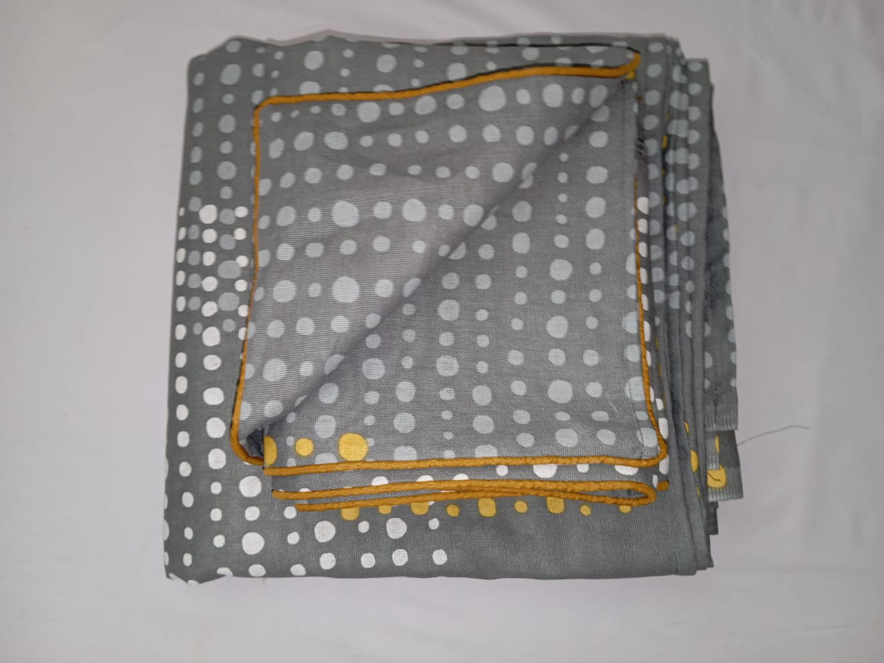 Polkadot Grey Bedsheet Set - Wee Dainty