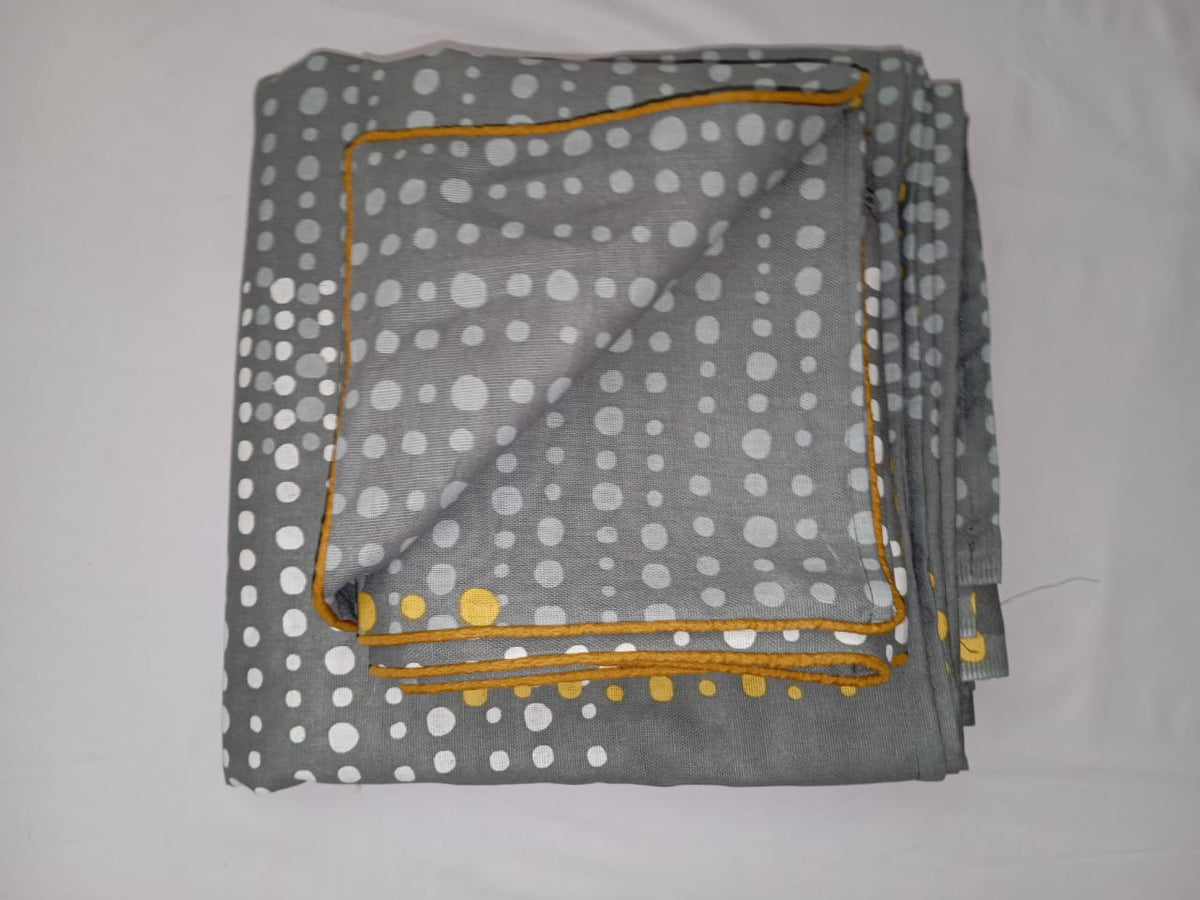 Polkadot Grey Bedsheet Set - Wee Dainty