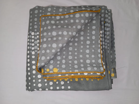 Polkadot Grey Bedsheet Set - Wee Dainty