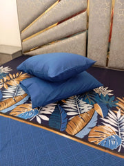 Royal Breeze Blue Bedsheet Set - Wee Dainty