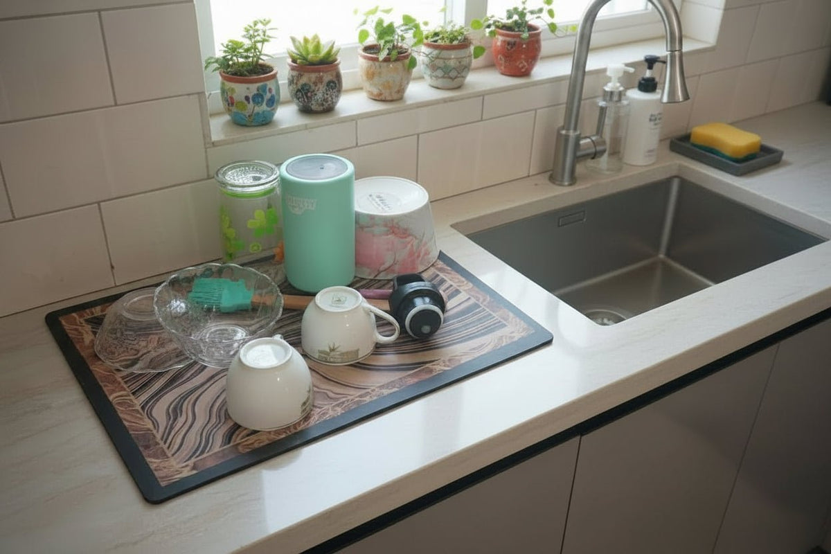 Utensils Sink Counter Mat - Wee Dainty