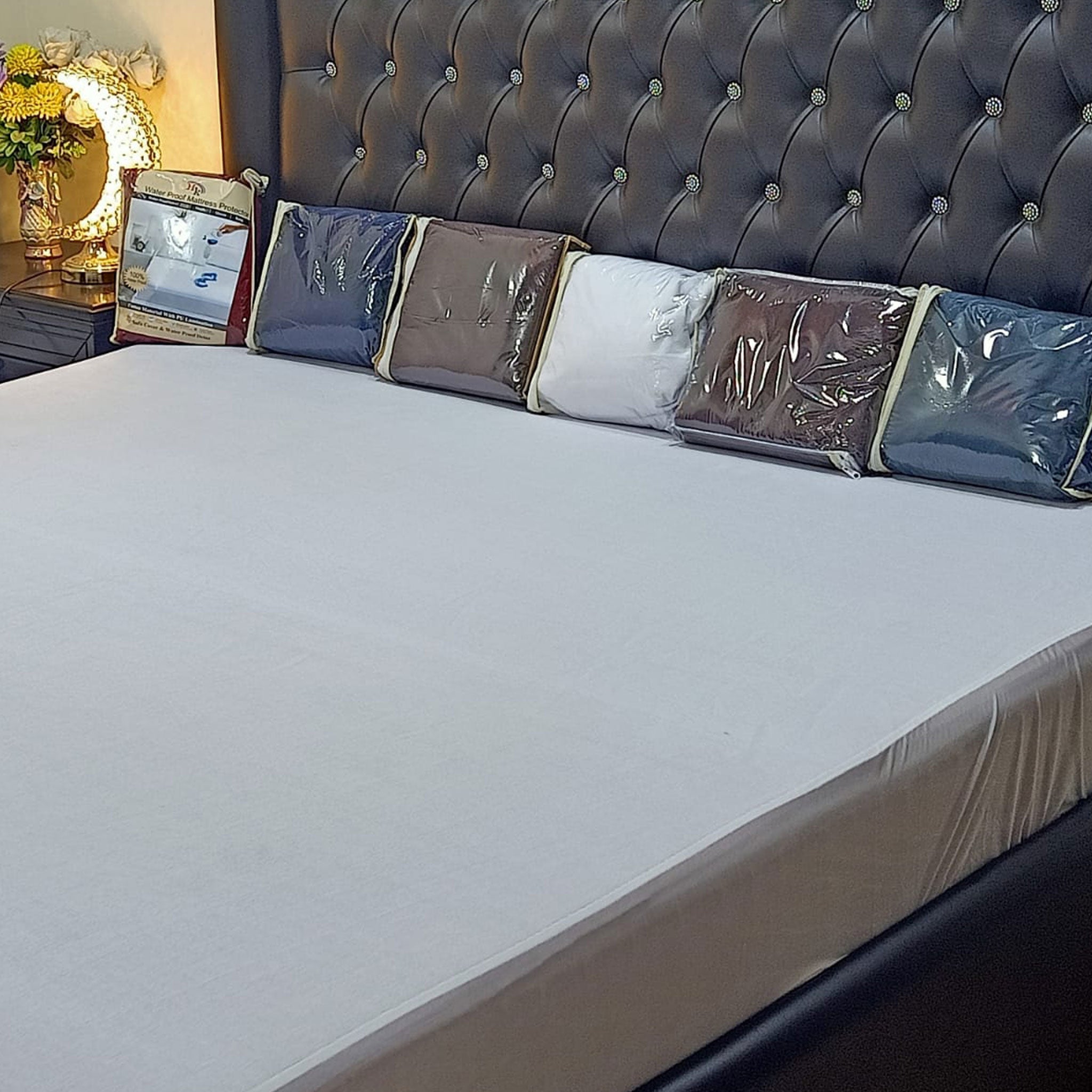 Water Proof Mattress Cover - Double Bed - Wee Dainty