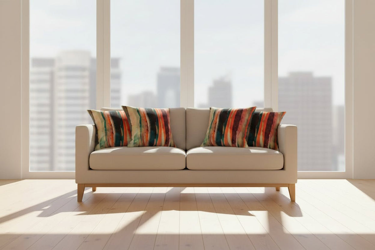 WATERCOLOUR LANDSCAPE CUSHION COVER ( PACK OF 6) - Wee Dainty