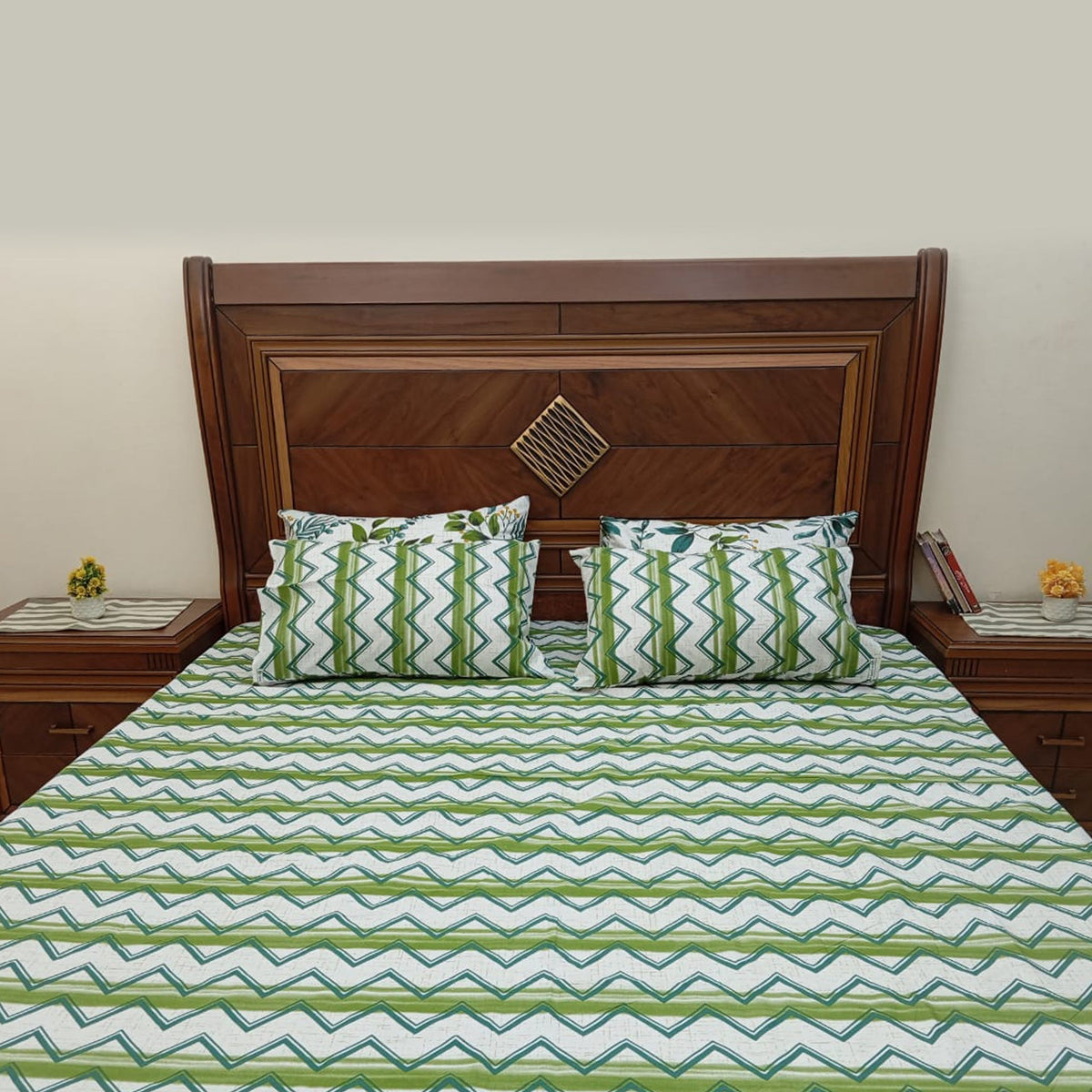 White and Green Set - Wee Dainty